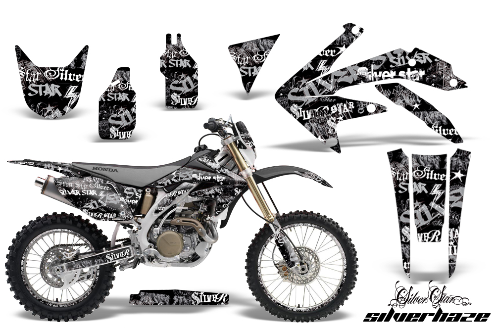 Honda CRF450X 05-08 Graphics Kit SSSH WB NPs